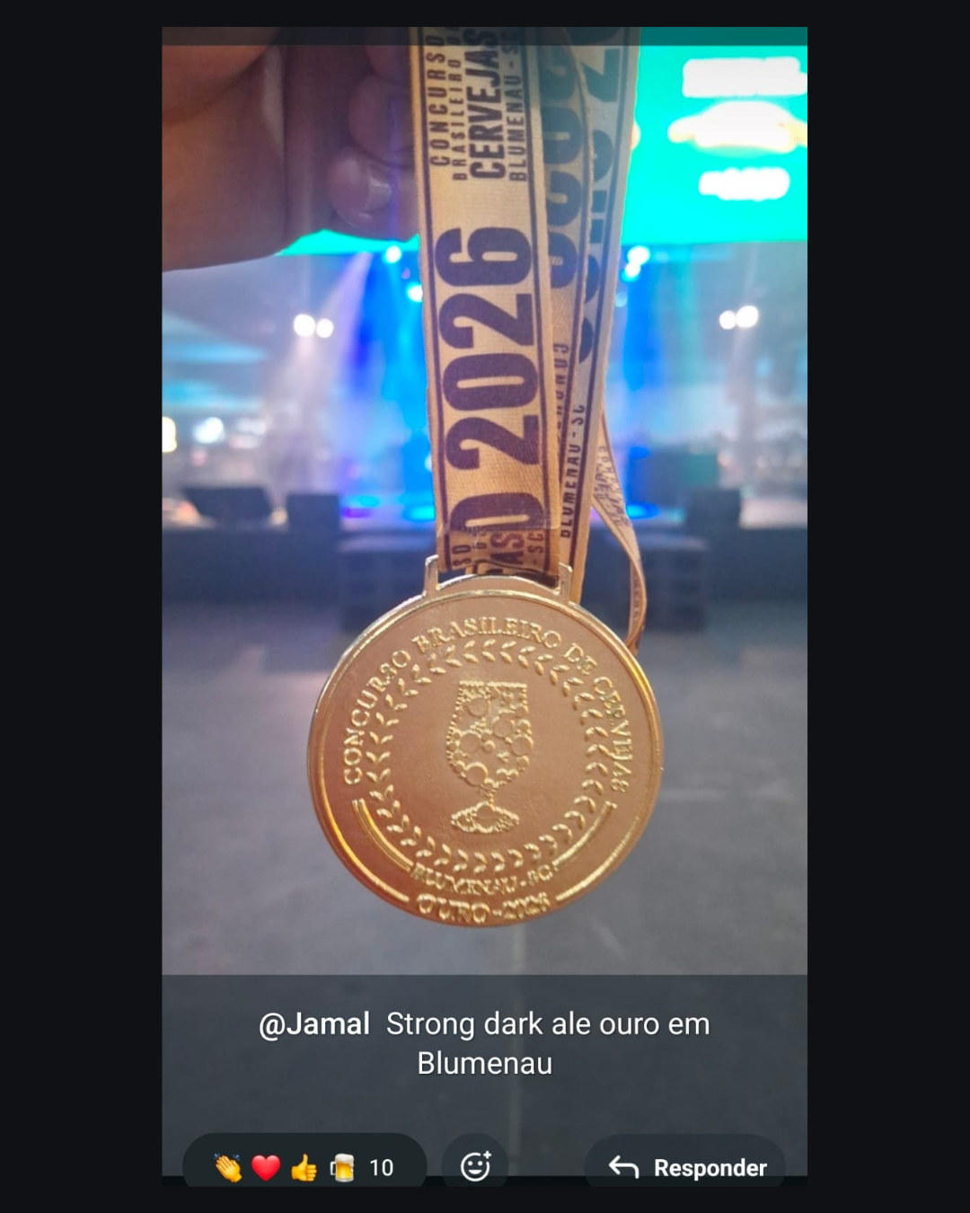 Medalha de aluno Beer School