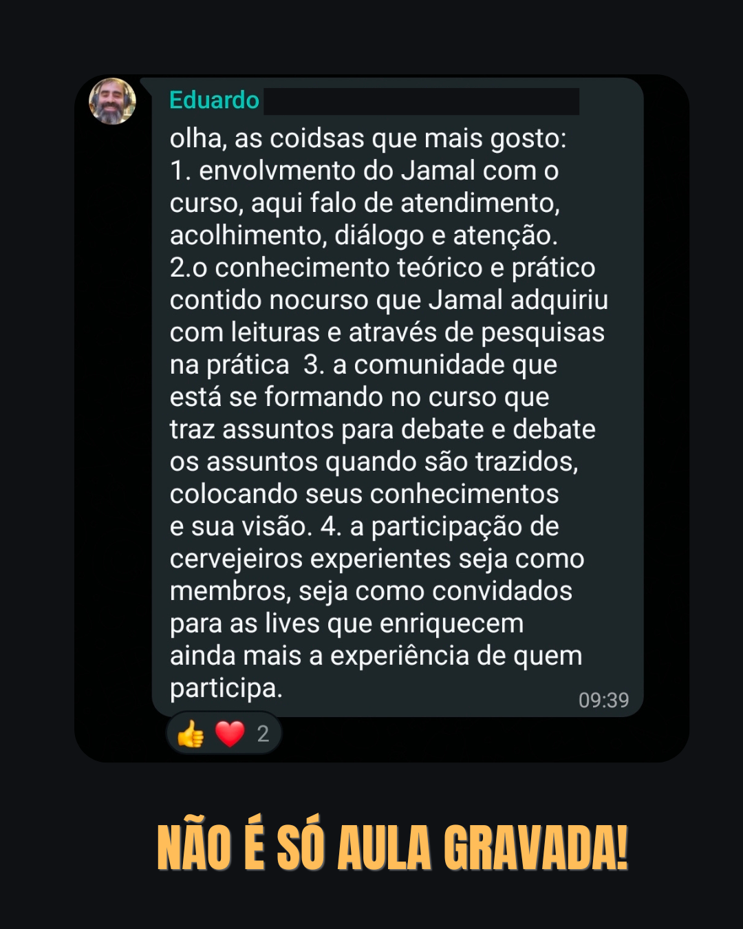 Print do grupo de alunos do curso de Belgas